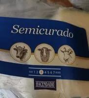 Mängden socker i Queso semicurado