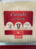 Mängden socker i Queso curado cuñitas