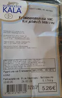 Mängden socker i Kylmäsavustettu Kirjolohifilesiivu