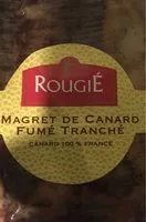 Mängden socker i Magret de canard fumé tranché