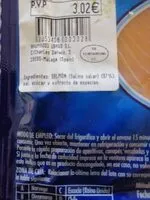 Mängden socker i Salmón Ahumado