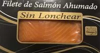 Mängden socker i Filete de salmón ahumado sin lonchear