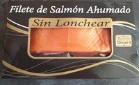 Mängden socker i Filete de salmón ahumado sin lonchear