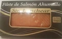Mängden socker i Filete de salmón ahumado sin lonchear