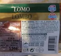 Mängden socker i Lomo