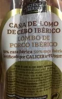 Mängden socker i Caña de lomo de cerdo iberico