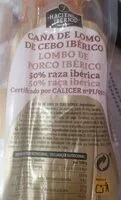 Mängden socker i Caña lomo cebo iberico