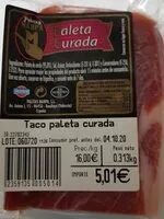 Mängden socker i Paleta curada