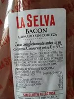 Mängden socker i Bacon ahumado sin corteza