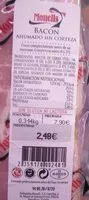 Mängden socker i Bacon ahumado sin corteza