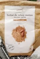 Mängden socker i Isolat de whey native saveur cacao