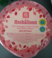 Mängden socker i Hushållsost