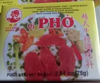 Mängden socker i Assaisonnement pour soupe pho
