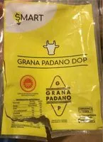 Mängden socker i Grana padano DOP