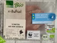 Mängden socker i Schnitzel aus dem Schinken