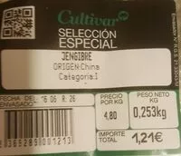 Mängden socker i Jengibre