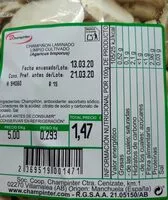 Mängden socker i Champiñón laminado