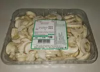 Mängden socker i Champiñón laminado limpio cultivado