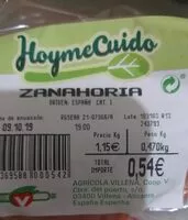 Mängden socker i Zanahoria