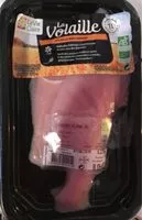 Mängden socker i 2 escalopes de dinde bio