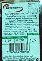 Mängden socker i Salteado de detas cultivadas