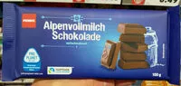 Mängden socker i Alpenvollmilch