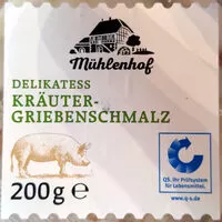 Mängden socker i Krauter-grievenschmalz