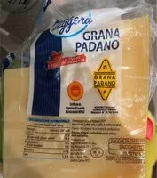 Mängden socker i Grana padano