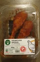 Mängden socker i Drumsticks Gekruid