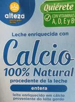 Mängden socker i Leche alteza calcio 100% Natural