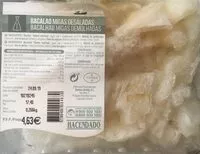 Mängden socker i Bacalao migas desaladas