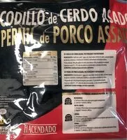 Mängden socker i Codillo de cerdo asado