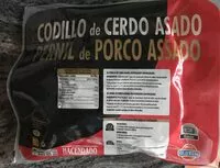 Mängden socker i Codillo de cerdo asado