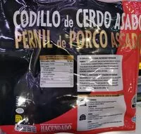 Mängden socker i Codillo de cerdo asado