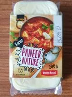 Mängden socker i Paneer nature