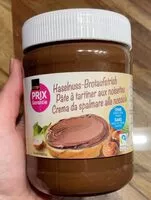 Mängden socker i Haselnuss Brotaufstrich