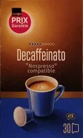 Mängden socker i Café Decaffeinato
