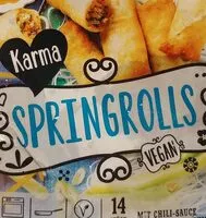 Mängden socker i Springrolls