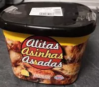 Mängden socker i Alitas de pollo asadas