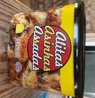 Mängden socker i Alitas de pollo Asadas