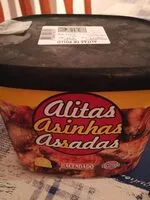 Mängden socker i Alitas de pollo asadas