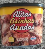 Mängden socker i Alitas de pollo