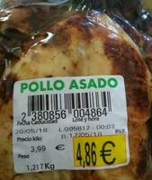 Mängden socker i Pollo asado