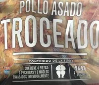 Mängden socker i Pollo asado troceado