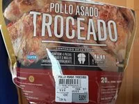 Mängden socker i Pollo asado trocesdo