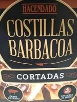 Mängden socker i Costillas barbacoa cortadas