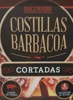 Mängden socker i Costillas barbacoa cortadas