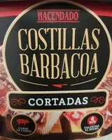 Mängden socker i Costillas barbacoa cortadas