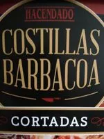 Mängden socker i Costillas barbacoa cortadas