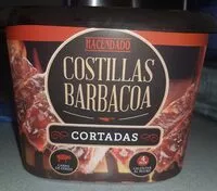 Mängden socker i Costillas barbacoa cortadas